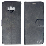 کیف چرمی مگنتی موبایل مناسب برای Samsung S8-مشکی
