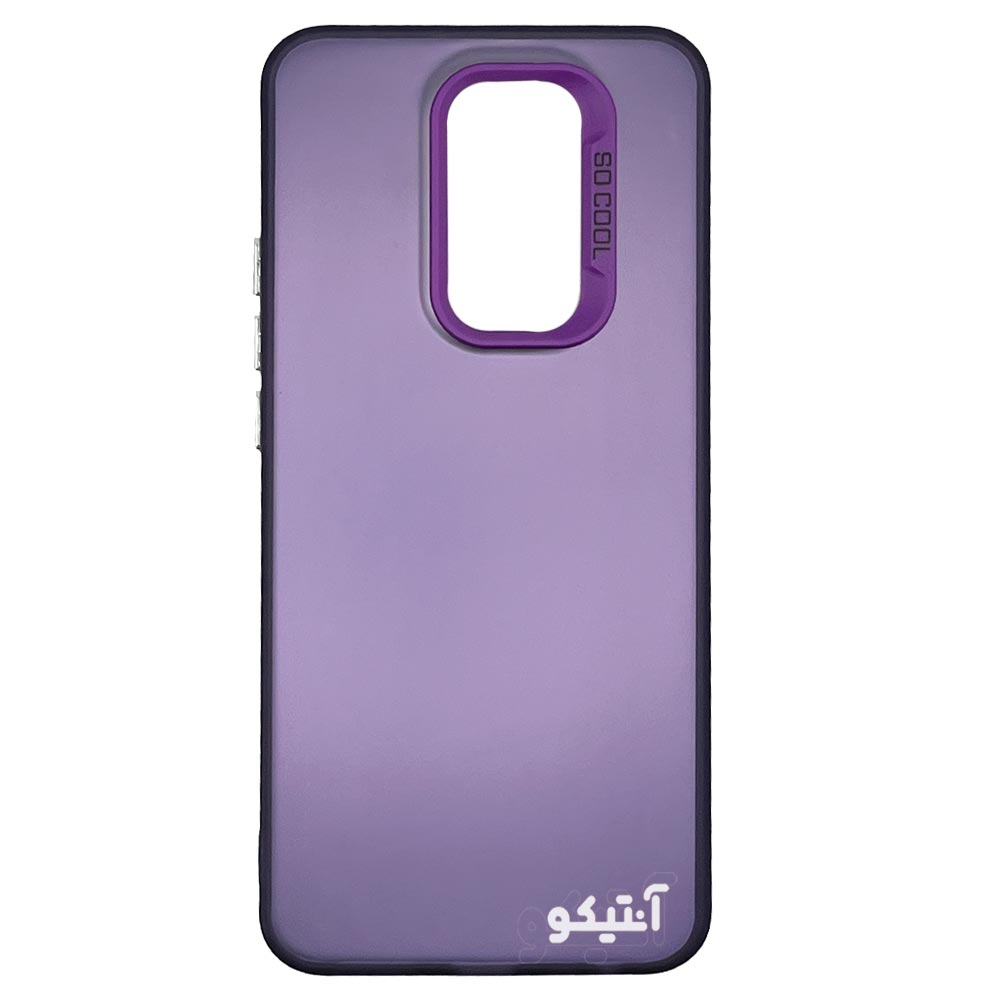 قاب SoCool مدل ساده مناسب برای موبایل Xiaomi Redmi9 - رنگ بنفش