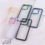 قاب Xiaomi Note12-4G مدل iron شفاف لنز متال - رنگ آبی - تصویر 3