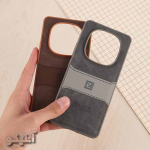 قاب Samsung A30s / A50 مدل Puloka طرح چرم و سیلیکون - رنگ خاکستری - تصویر 4