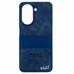 قاب Xoaomi Redmi A5 / Redmi C71 مدل Puloka طرح چرم و سیلیکون - رنگ سرمه ای