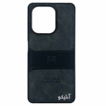 قاب Xoaomi Note13-4G مدل Puloka طرح چرم و سیلیکون - رنگ مشکی