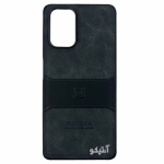 قاب Xoaomi Note10-4G / Poco M5s مدل Puloka طرح چرم و سیلیکون - رنگ مشکی