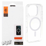 قاب اورجینال iPhone16 Pro برند Spigen مدل شفاف با قابلیت مگ سیف - تصویر 2