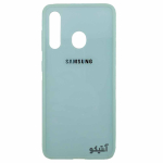 قاب Samsung A60 مدل آیینه ای تک رنگ براق - رنگ آبی