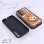 قاب Samsung A51 مدل Solid پاپ سوکت دار طرح خرس قهوه ای - کد 41392 - تصویر 2