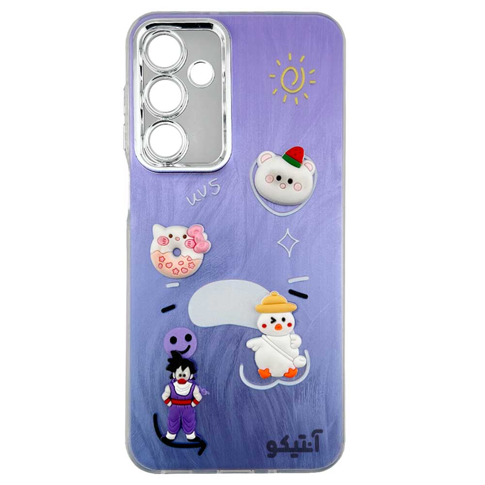 قاب عروسکی براش فانتزی لنز متال مناسب برای Samsung A16