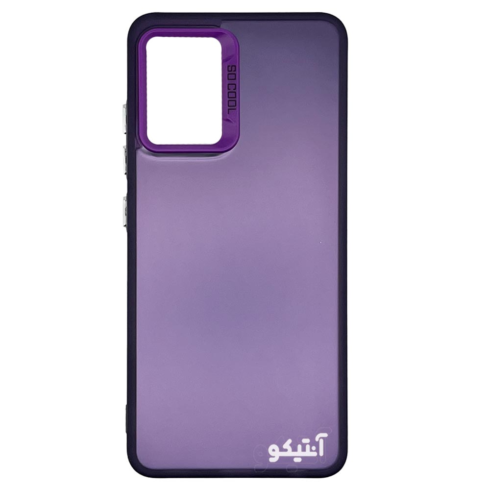 قاب SoCool مدل ساده مناسب برای Samsung A32-4G -رنگ بنفش