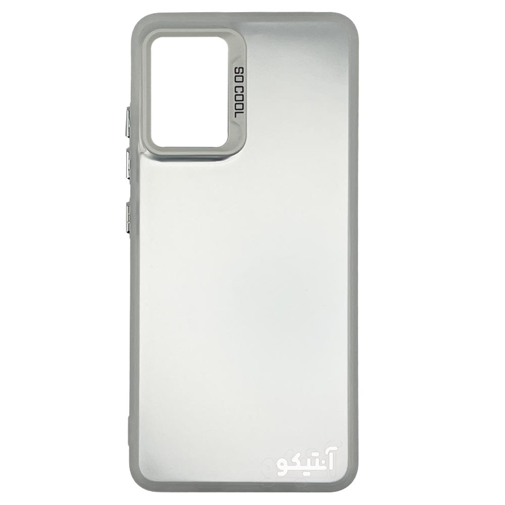 قاب SoCool مدل ساده مناسب برای Samsung A32-4G -رنگ نقره ای