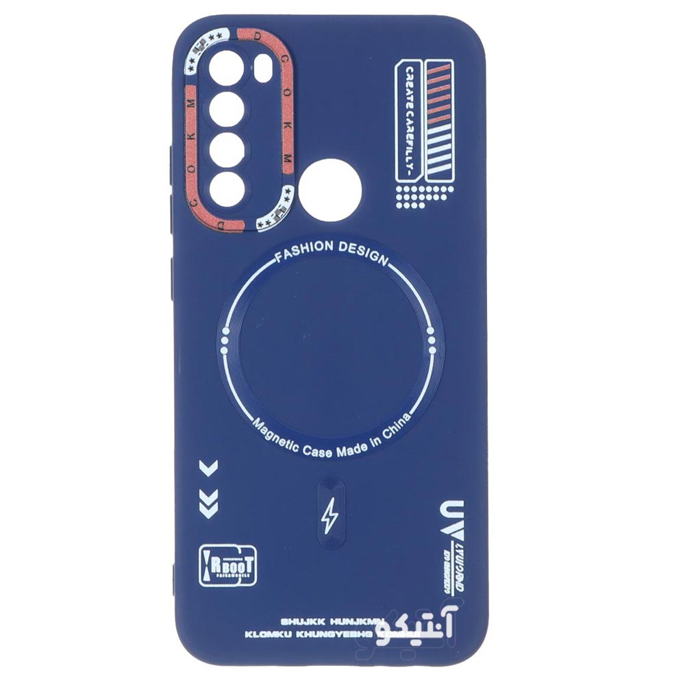 قاب Dcokm ژله ای محافظ لنزدار طرح مگ سیف مناسب برای Xiaomi Note8