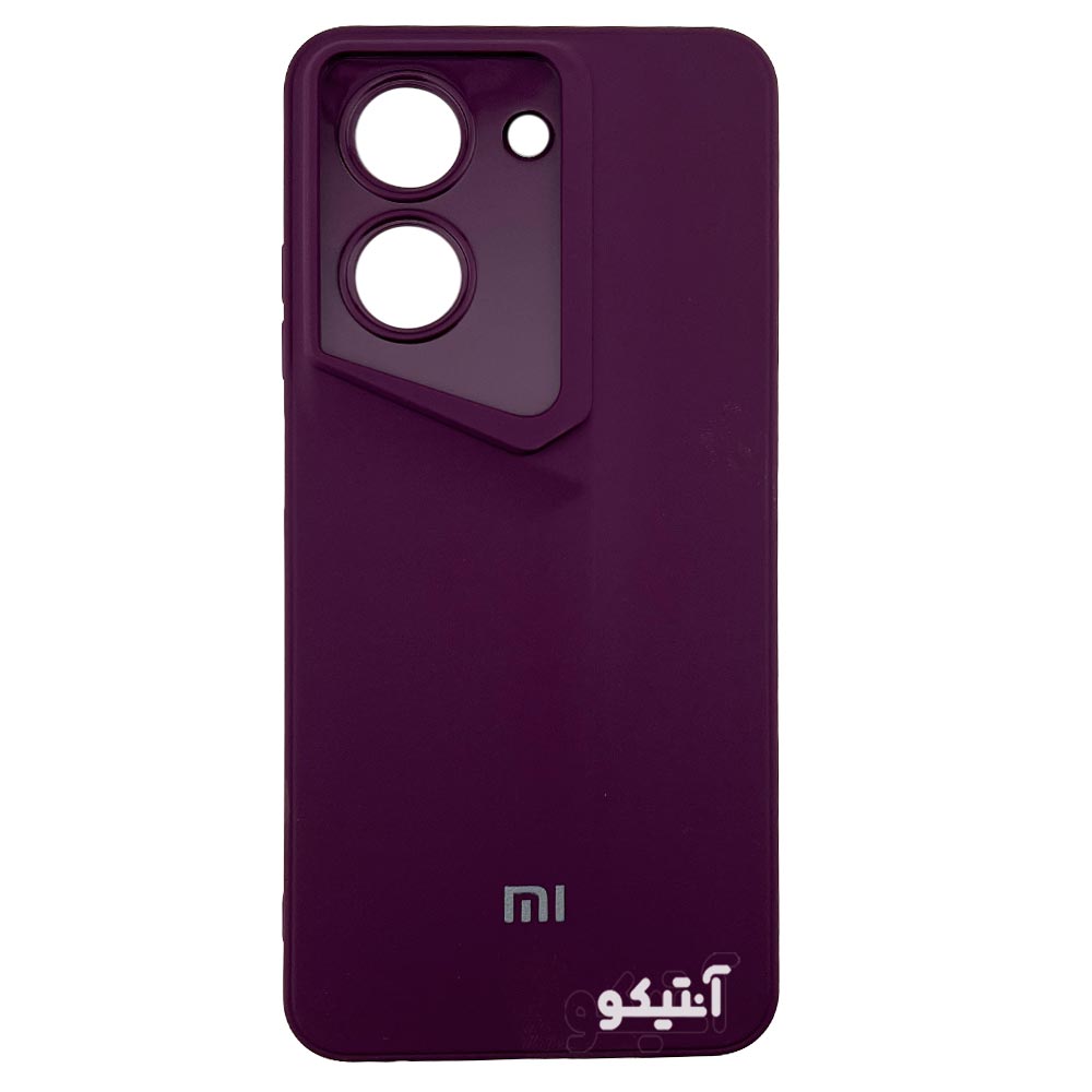 قاب ژله ای Porsche Design محافظ لنزدار مناسب برای Xiaomi Redmi A5 / Poco C71 - رنگ بنفش