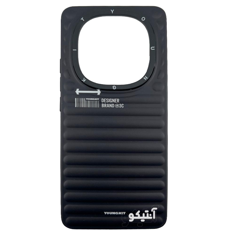 قاب Youngkit طرح بارکد مناسب برای Xiaomi Note14 Pro - رنگ مشکی