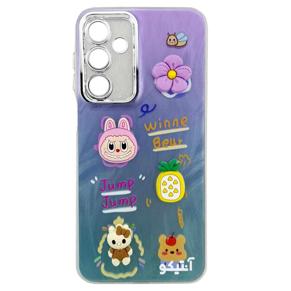 قاب عروسکی براش فانتزی لنز متال مناسب برای Samsung A16