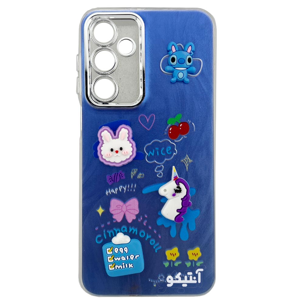 قاب عروسکی براش فانتزی لنز متال مناسب برای Samsung A16